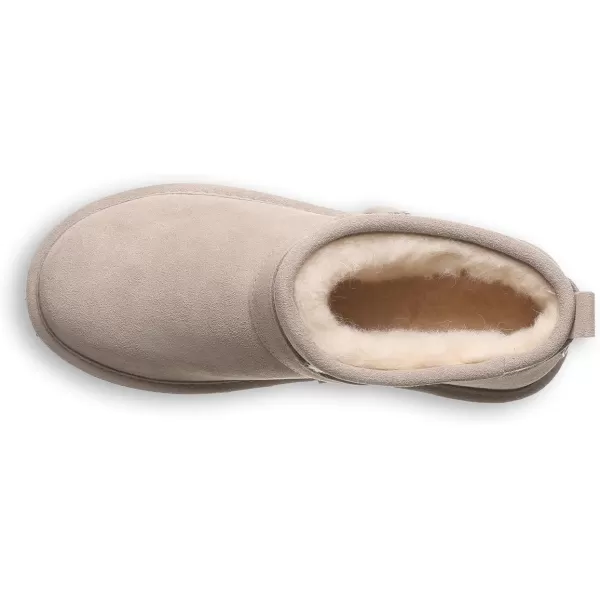 imageBEARPAW Womens Petite Boot Multiple Colors  Womens Ankle Boot  Womens Slip On Boot  Comfortable Winter BootMushroom