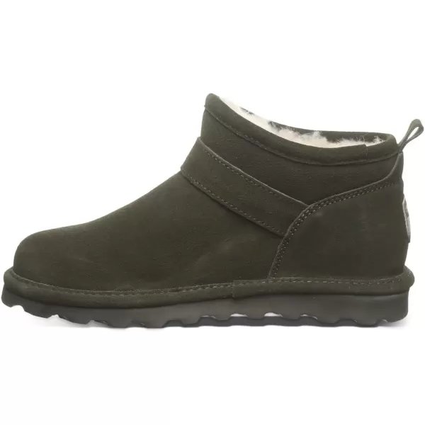 imageBEARPAW Womens Petite Boot Multiple Colors  Womens Ankle Boot  Womens Slip On Boot  Comfortable Winter BootSeaweed