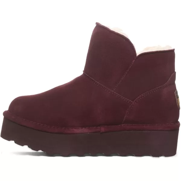 imageBEARPAW Womens Retro Maren Boot  Womens Boot Classic Suede  Womens Slip On Boot  Comfortable Winter Boot  Multiple Colors ampamp SizesEggplant