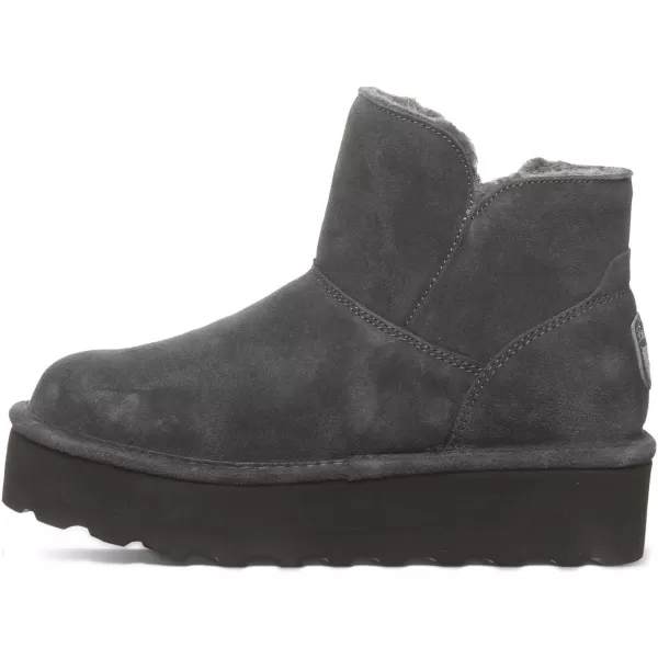 imageBEARPAW Womens Retro Maren Boot  Womens Boot Classic Suede  Womens Slip On Boot  Comfortable Winter Boot  Multiple Colors ampamp SizesGraphite