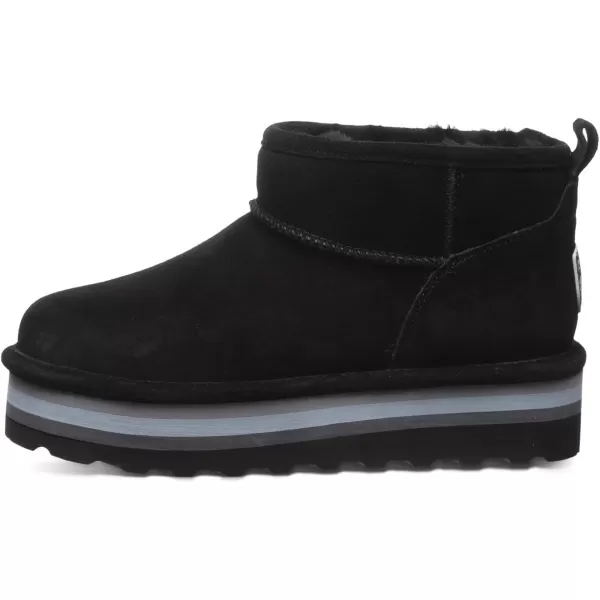 imageBEARPAW Womens Retro Shorty Boot  Womens Ankle Boot  Comfortable Winter BootBlack