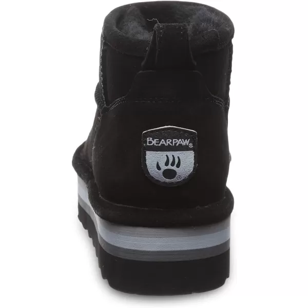 imageBEARPAW Womens Retro Shorty Boot  Womens Ankle Boot  Comfortable Winter BootBlack