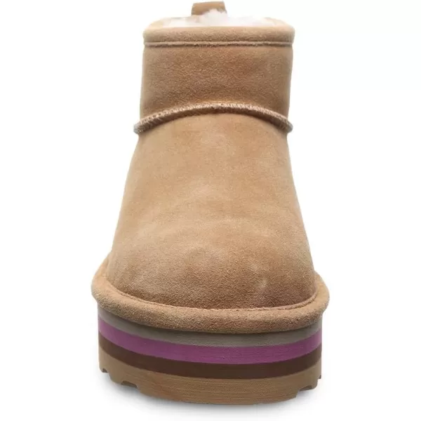 imageBEARPAW Womens Retro Shorty Boot  Womens Ankle Boot  Comfortable Winter BootIced Coffee