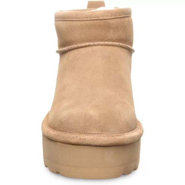 imageBEARPAW Womens Retro Shorty Boot  Womens Ankle Boot  Comfortable Winter BootIced Coffee Solid