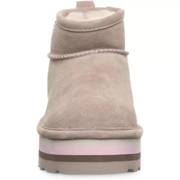 imageBEARPAW Womens Retro Shorty Boot  Womens Ankle Boot  Comfortable Winter BootStone