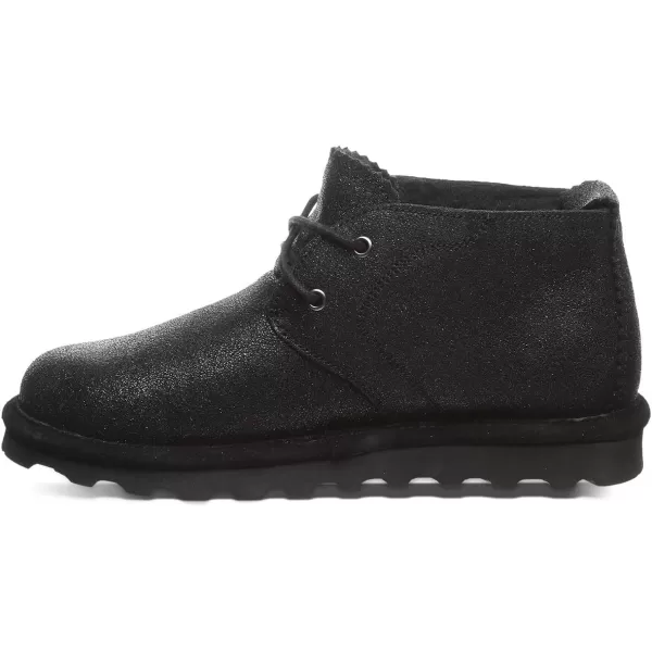 imageBEARPAW Womens Skye Multiple Colors  Womens Chukka Bootie  Womens Slip On Boot  Comfortable Winter BootBlack Caviar