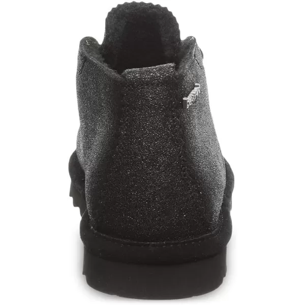 imageBEARPAW Womens Skye Multiple Colors  Womens Chukka Bootie  Womens Slip On Boot  Comfortable Winter BootBlack Caviar