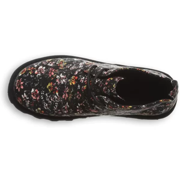 imageBEARPAW Womens Skye Multiple Colors  Womens Chukka Bootie  Womens Slip On Boot  Comfortable Winter BootBlack Floral
