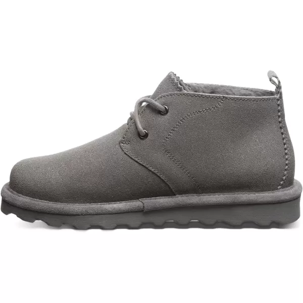 imageBEARPAW Womens Skye Multiple Colors  Womens Chukka Bootie  Womens Slip On Boot  Comfortable Winter BootGray Fog Caviar