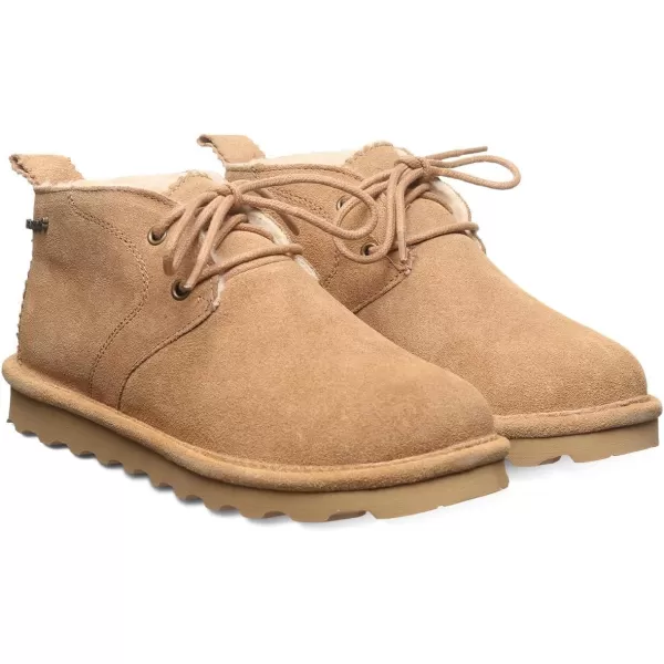 imageBEARPAW Womens Skye Multiple Colors  Womens Chukka Bootie  Womens Slip On Boot  Comfortable Winter BootIced Coffee
