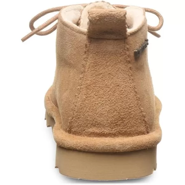 imageBEARPAW Womens Skye Multiple Colors  Womens Chukka Bootie  Womens Slip On Boot  Comfortable Winter BootIced Coffee