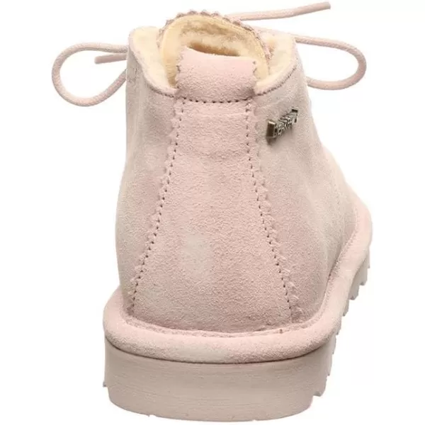 imageBEARPAW Womens Skye Multiple Colors  Womens Chukka Bootie  Womens Slip On Boot  Comfortable Winter BootPale Pink