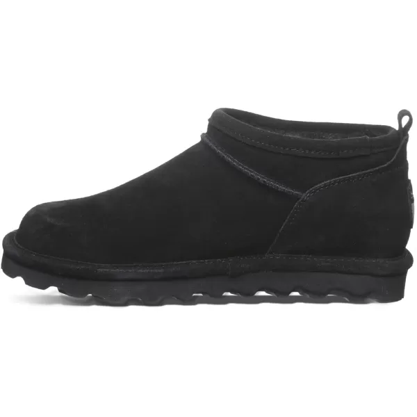 imageBEARPAW Womens Super Shorty Boot  Womens Ankle Boot  Womens Slip On Boot  Comfortable Winter Boot  Multiple Colors ampamp SizesBlack