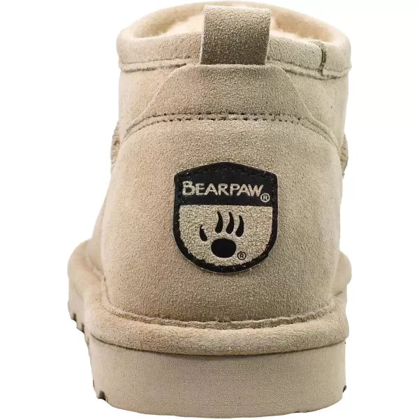imageBEARPAW Womens Super Shorty Boot  Womens Ankle Boot  Womens Slip On Boot  Comfortable Winter Boot  Multiple Colors ampamp SizesCamel
