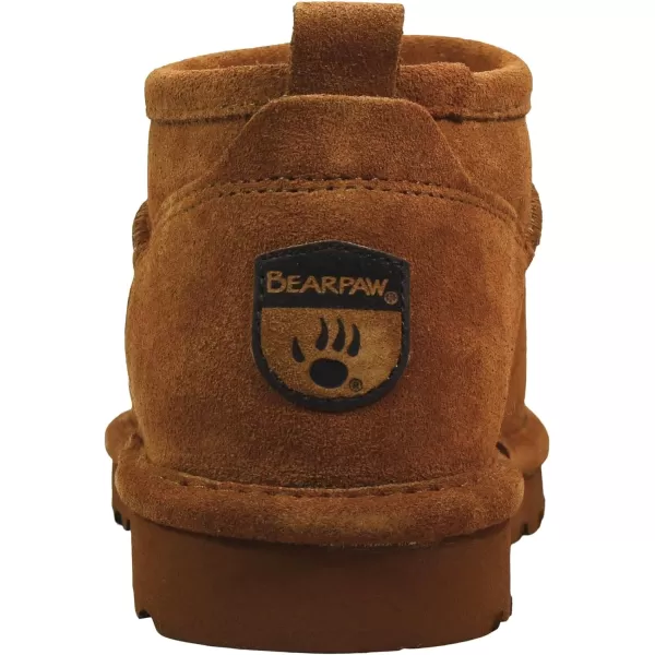 imageBEARPAW Womens Super Shorty Boot  Womens Ankle Boot  Womens Slip On Boot  Comfortable Winter Boot  Multiple Colors ampamp SizesHickory