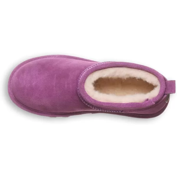 imageBEARPAW Womens Super Shorty Boot  Womens Ankle Boot  Womens Slip On Boot  Comfortable Winter Boot  Multiple Colors ampamp SizesHypnotic Violet