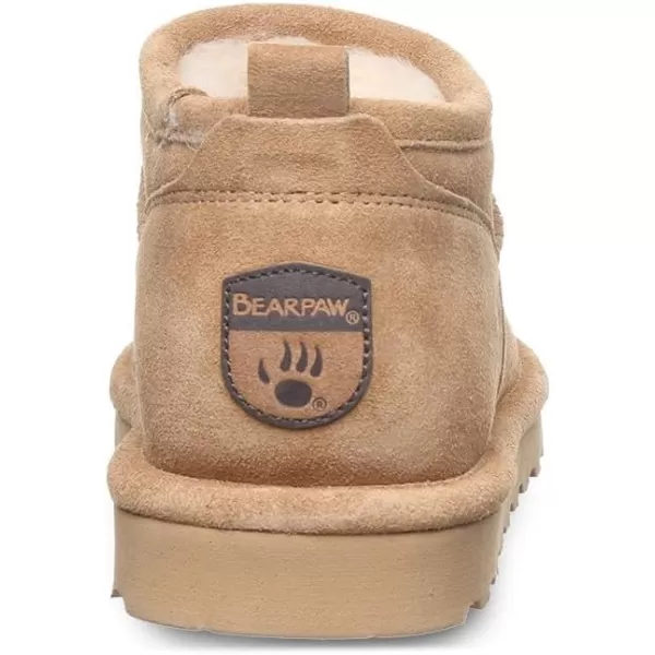 imageBEARPAW Womens Super Shorty Boot  Womens Ankle Boot  Womens Slip On Boot  Comfortable Winter Boot  Multiple Colors ampamp SizesIced Coffee