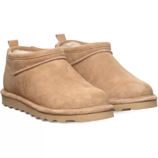 imageBEARPAW Womens Super Shorty Boot  Womens Ankle Boot  Womens Slip On Boot  Comfortable Winter Boot  Multiple Colors ampamp SizesIced Coffee