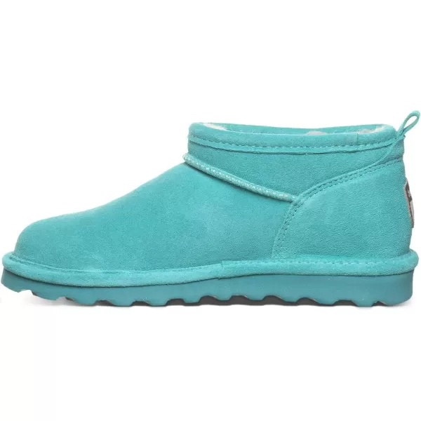 imageBEARPAW Womens Super Shorty Boot  Womens Ankle Boot  Womens Slip On Boot  Comfortable Winter Boot  Multiple Colors ampamp SizesLiquid Turquoise