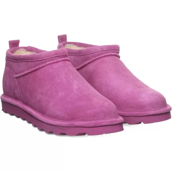 imageBEARPAW Womens Super Shorty Boot  Womens Ankle Boot  Womens Slip On Boot  Comfortable Winter Boot  Multiple Colors ampamp SizesOrchid