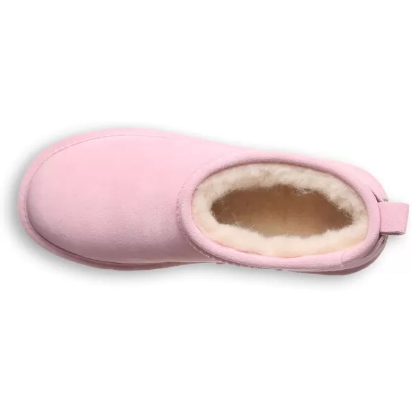 imageBEARPAW Womens Super Shorty Boot  Womens Ankle Boot  Womens Slip On Boot  Comfortable Winter Boot  Multiple Colors ampamp SizesPrism Pink