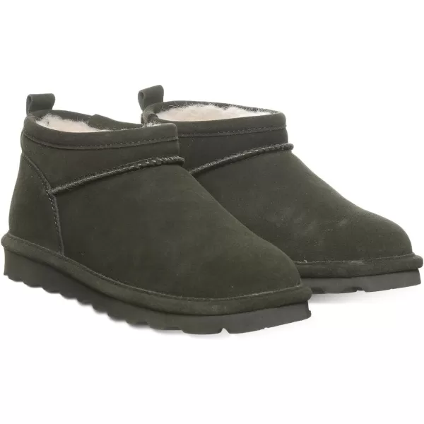 imageBEARPAW Womens Super Shorty Boot  Womens Ankle Boot  Womens Slip On Boot  Comfortable Winter Boot  Multiple Colors ampamp SizesSeaweed