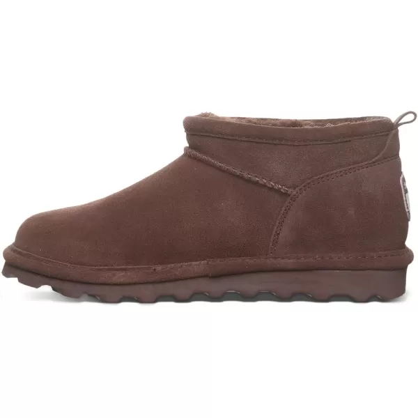 imageBEARPAW Womens Super Shorty Boot  Womens Ankle Boot  Womens Slip On Boot  Comfortable Winter Boot  Multiple Colors ampamp SizesWalnut