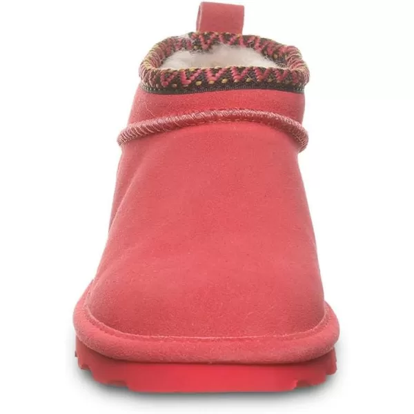 imageBEARPAW Womens Super Shorty Deco Multiple Colors  Womens Ankle Boot  Womens Slip On Boot  Comfortable Winter BootGuava