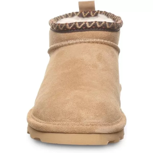imageBEARPAW Womens Super Shorty Deco Multiple Colors  Womens Ankle Boot  Womens Slip On Boot  Comfortable Winter BootIced Coffee
