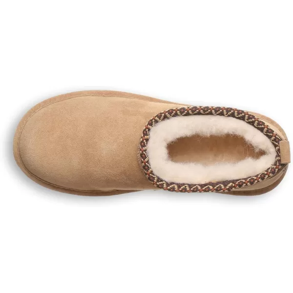 imageBEARPAW Womens Super Shorty Deco Multiple Colors  Womens Ankle Boot  Womens Slip On Boot  Comfortable Winter BootIced Coffee