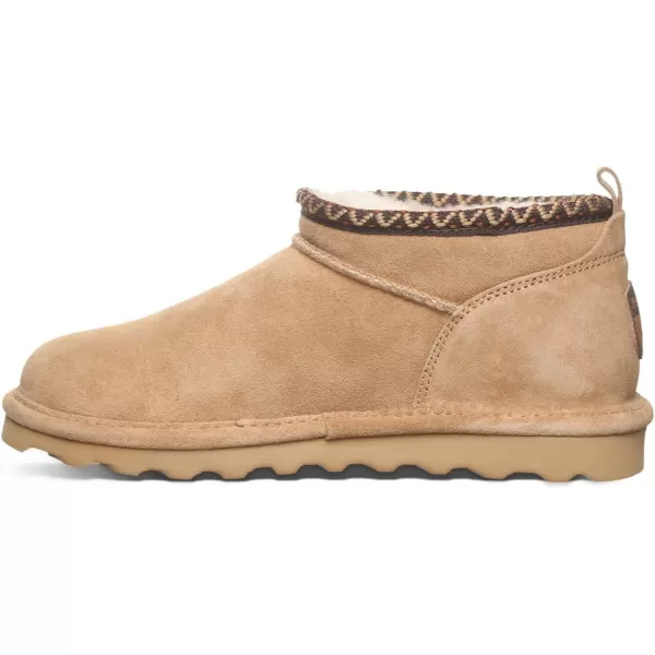 imageBEARPAW Womens Super Shorty Deco Multiple Colors  Womens Ankle Boot  Womens Slip On Boot  Comfortable Winter BootIced Coffee