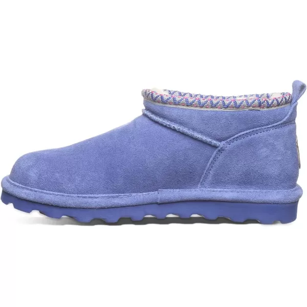 imageBEARPAW Womens Super Shorty Deco Multiple Colors  Womens Ankle Boot  Womens Slip On Boot  Comfortable Winter BootUltramarine