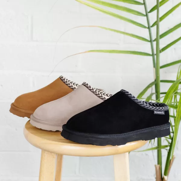imageBEARPAW Womens Tabitha Slipper  Womens Slipper  Womens Shoe  Comfortable ampamp Lightweight  Multiple Colors ampamp SizesBlack
