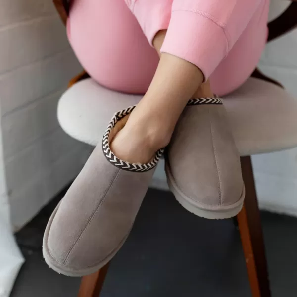 imageBEARPAW Womens Tabitha Slipper  Womens Slipper  Womens Shoe  Comfortable ampamp Lightweight  Multiple Colors ampamp SizesMushroom