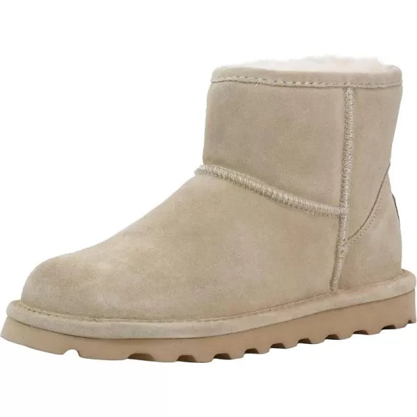 imageBEARPAW Womens Alyssa Multiple Colors  Womens Ankle Boot  Womens Slip On Boot  Comfortable Winter BootCamel