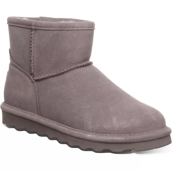 imageBEARPAW Womens Alyssa Multiple Colors  Womens Ankle Boot  Womens Slip On Boot  Comfortable Winter BootCinder