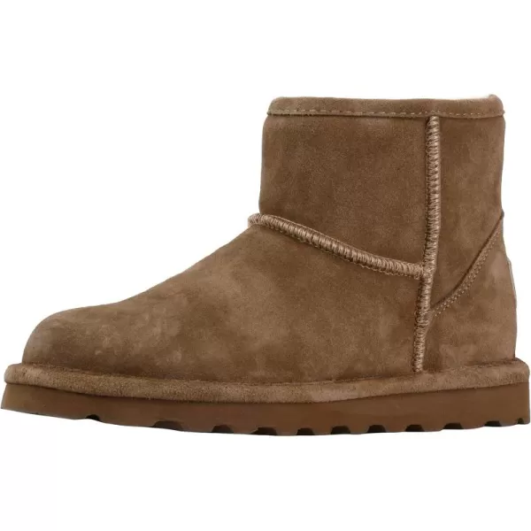 imageBEARPAW Womens Alyssa Multiple Colors  Womens Ankle Boot  Womens Slip On Boot  Comfortable Winter BootCocoa