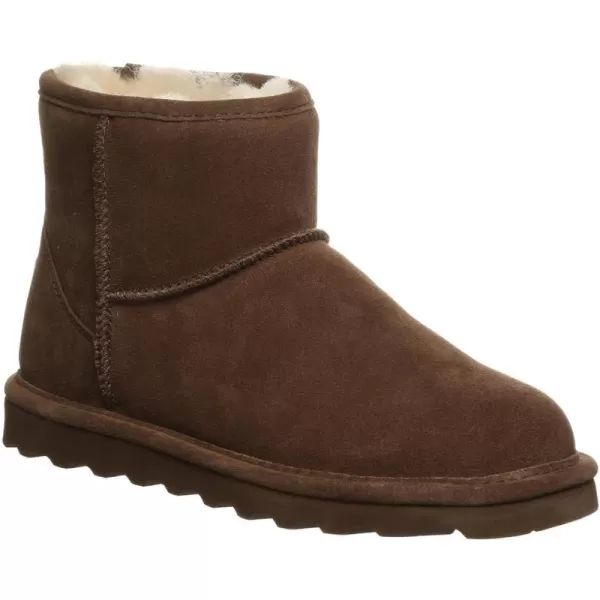 imageBEARPAW Womens Alyssa Multiple Colors  Womens Ankle Boot  Womens Slip On Boot  Comfortable Winter BootEarth