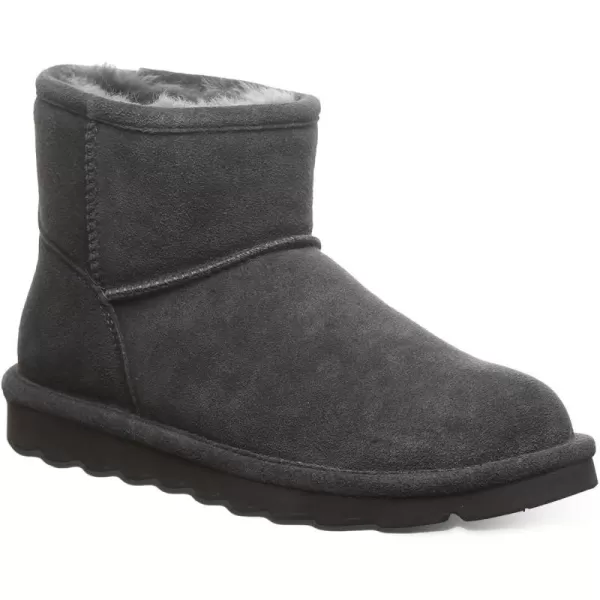 imageBEARPAW Womens Alyssa Multiple Colors  Womens Ankle Boot  Womens Slip On Boot  Comfortable Winter BootGraphite