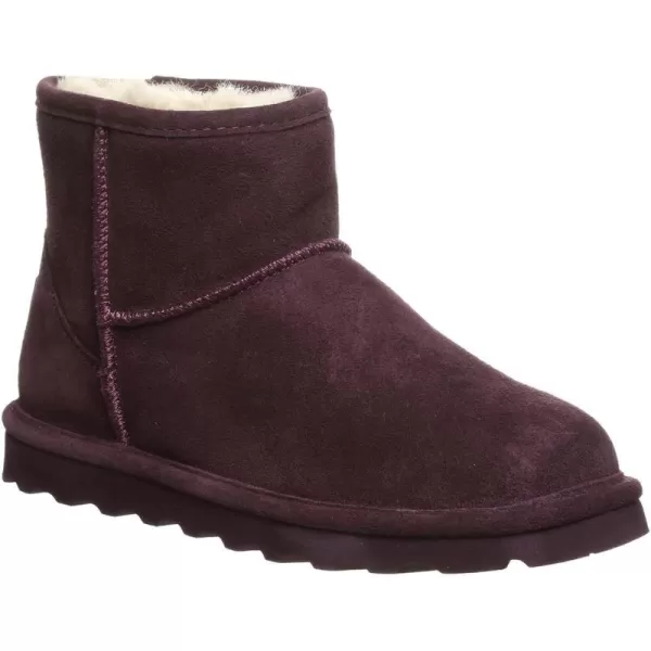 imageBEARPAW Womens Alyssa Multiple Colors  Womens Ankle Boot  Womens Slip On Boot  Comfortable Winter BootLarkspur