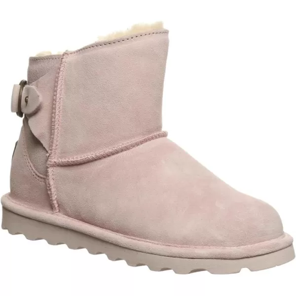 imageBEARPAW Womens Betty Multiple Colors  Womens Ankle Bootie  Womens Slip On Boot  Comfortable Winter BootPink Caviar
