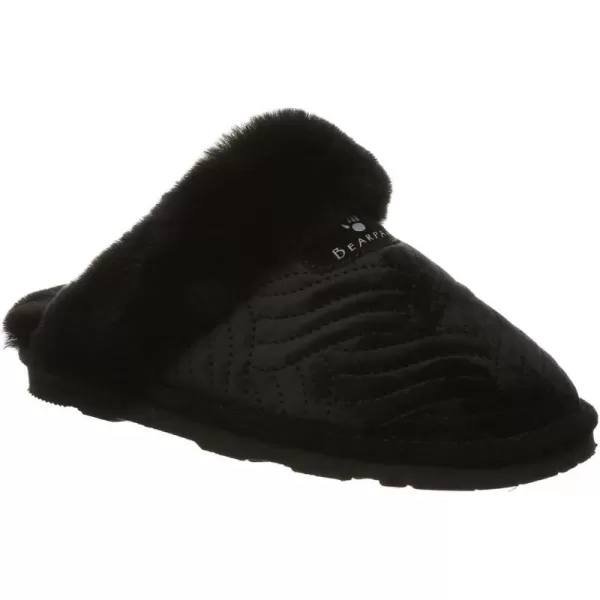 imageBEARPAW Womens Effie Multiple Colors  Womens Slipper  Womens Shoe  Comfortable ampamp LightweightBlack Velvet