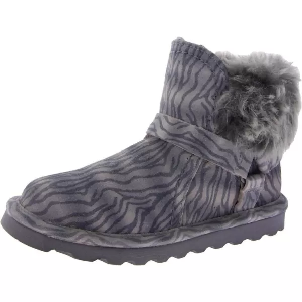 imageBEARPAW Womens Konnie Multiple Colors  Womens Classic Boot  Womens Pull On Boot  Comfortable Winter BootWhiteTiger