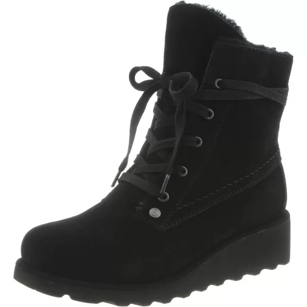 imageBEARPAW Womens Krista Multiple Colors  Womens Boot Classic Suede  Womens Slip On Boot  Comfortable Winter BootBlack Ii
