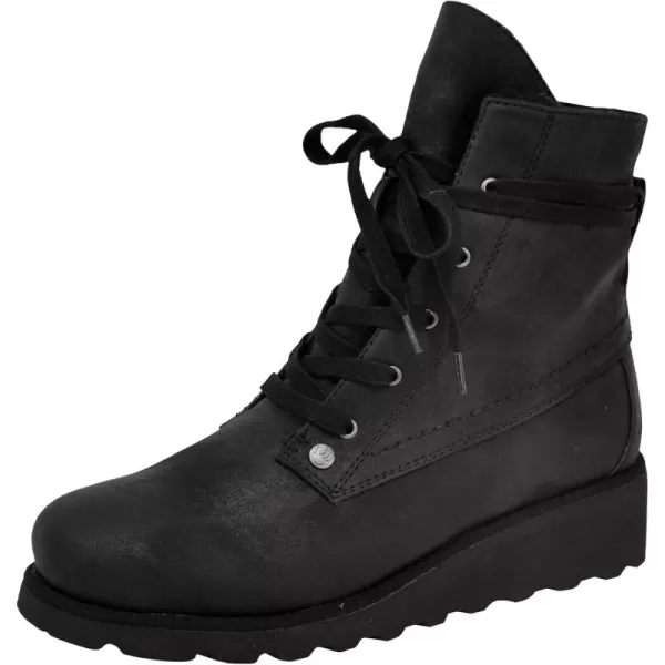 imageBEARPAW Womens Krista Multiple Colors  Womens Boot Classic Suede  Womens Slip On Boot  Comfortable Winter BootBlack Pu