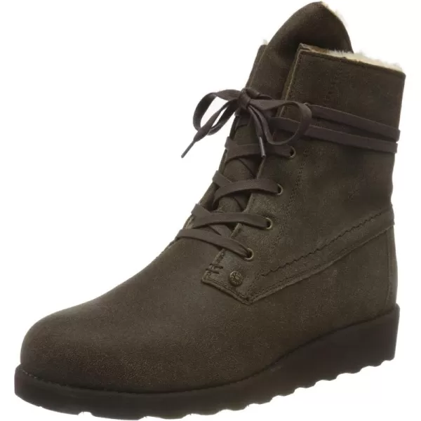 imageBEARPAW Womens Krista Multiple Colors  Womens Boot Classic Suede  Womens Slip On Boot  Comfortable Winter BootChesnut