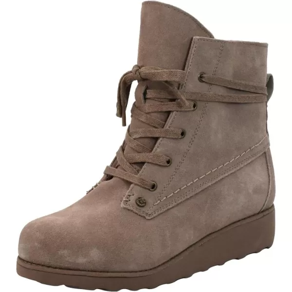 imageBEARPAW Womens Krista Multiple Colors  Womens Boot Classic Suede  Womens Slip On Boot  Comfortable Winter BootTaupe