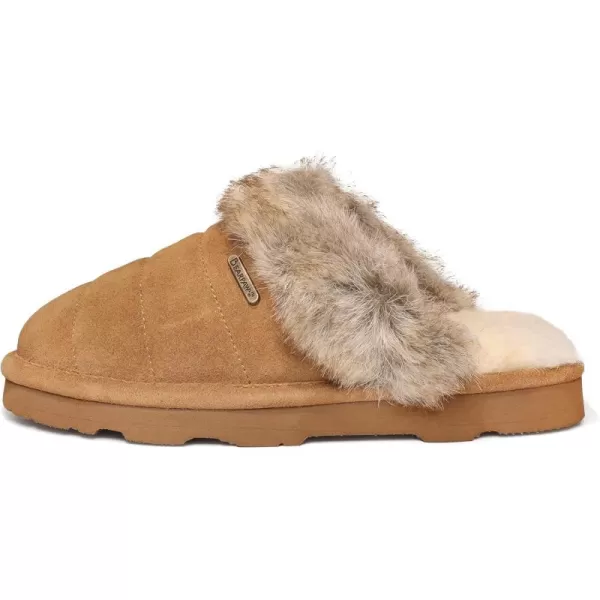 imageBEARPAW Womens Loki Style Quilted Slippers  3053W Jordyn  Cozy IndoorOutdoor House ShoeHickory