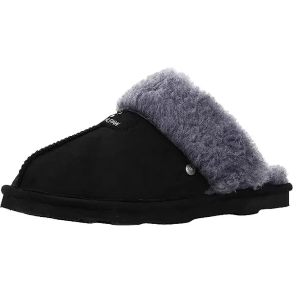 imageBEARPAW Womens Loki Vegan Multiple Colors  Womens Slippers  Womens Shoes  Comfortable ampamp LightWeightBlackGrey