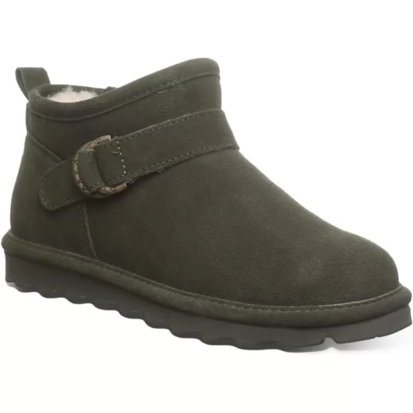 imageBEARPAW Womens Petite Boot Multiple Colors  Womens Ankle Boot  Womens Slip On Boot  Comfortable Winter BootSeaweed